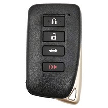 렉서스 ES RX LX LS NX ES250 ES350 ES300H GS350 GS450 NX300 ES300H 2019 NX300 스마트 키리스 엔트리 리모컨 키 포브 쉘 교체용, 1