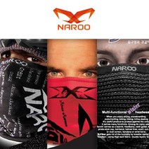 NAROO X-BAND 나루 엑스밴드 스키 보드 방한 마스크 넥워머 목토시, 그린
