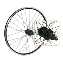 호비 자전거휠 26인치 6볼트 디스크휠 뒤휠셋 8-9단 스프라켓