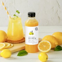 달콤공장 수제청 골드레몬청, 청포도샬롱, 500ml