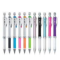 유니 알파겔 슬림 샤프 0.5mm M5-807 젤리샤프 UNI, 화이트-1