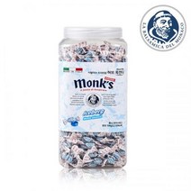 이태리 완제품 직수입 몽스 아이스버그 허브 목캔디, 700g, 3개