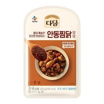 CJ 다담 안동찜닭 양념 220g 요리양념 반찬양념 레시피 요리비결 만능양념장, 9개