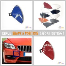 BMW 범퍼 범퍼플레이트 호환 09-16 bmw z4 e89 로드스터 18i 20i 23i 28i 30i 35i 35is 프론트 토우 커버 레이싱 2 도어 51117228111, 빨간색