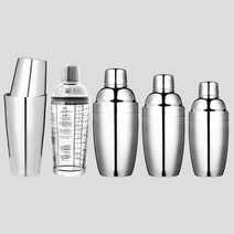 코스토프 칵테일도구 스테인레스 스틸 칵테일쉐이커 세트, 1개, 칵테일 쉐이커 750mL