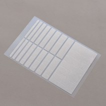 반지 측정 사이즈 자 반지 크기 조정 실리콘 보이지 않는 스티커 느슨한 투명 흰색 손가락 감속기 보석 도