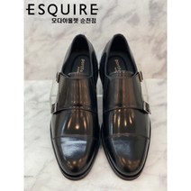 에스콰이아 남성 몽크스트랩 구두 (3cm굽) PFBSHL062BK3