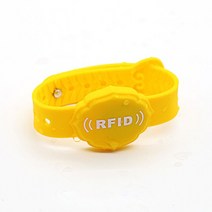 액세스제어 125KHz T5577 복제 복사 팔찌 EM4305 재기록 가능 스마트 칩 쓰기 키 RFID 복사기 배지 토큰 카드 1Pcs, [06] 1pcs yellow