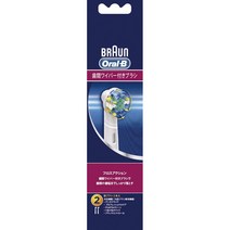 Braun 브라운 구강 B 교체 브러시 2 개 (6 개월) EB25-2-ELN, 1개, 상품명참조