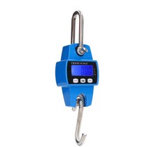 Digital Crane Scale Industrial Hanging Scale 300kg for Hunting for Fish Weighing, [01] 300kg blue