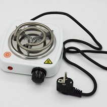 연통 홀잭키트 방염포 방염매트 홀잭 텐트물담뱃대 Shisha 석탄 버너 500W 전기 스토브 핫 플레이트 여행, 02 white burner