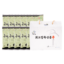 최고집 조미(들기름)구이돌김 반절 7매 12봉(박스), 단품