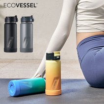 에코베슬 메트로 473ml 머그 스텐 텀블러 진공 보온보냉 콜드컵, 블랙쉐도우-BS