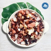 [아이스박스] 장수왕 문어볼 400g / 국내가공 타코야끼 문어 통문어 슬라이스 간식 안주 반찬 식자재 오징어 반건조, 1봉