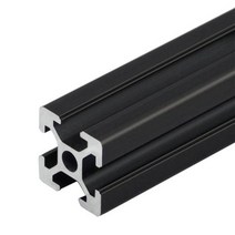 알루미늄 프로파일 1PC 검정 유럽 알루마이트 압출 100mm 800mm 길이 선형 레일 500mm CNC 3D 프린터 용, 350mm
