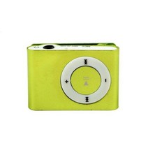 클립 MP3 플레이어 미니 TF SD 슬롯 USB 음악 금속 방수 스포츠 워크맨 Lettore 휴대용 마이크로 2021 패션 핫, green_기타