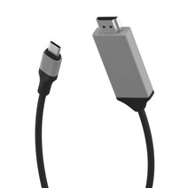 저스티스 4K UHD 스마트폰 넷플릭스 TV연결 C타입 to HDMI 미러링 케이블, 3m