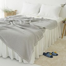 [천삼백케이] [바이지미] 미니멀 와플 스프레드- 라이트그레이(L사이즈)