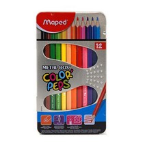 마패드 컬러펩스 일반색연필 틴 12색