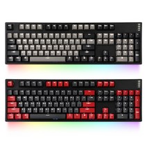 COX CK104 RGB BAR 투톤 이중사출 게이트론 기계식 __, 레드그레이