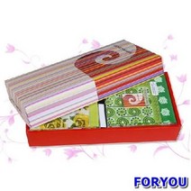 Foryou12700 여성손수건 케이스 10매 선물 손수건 남성 남자 여자 여성 숙녀