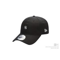 [AK PLAZA] [뉴에라][공용]언스트럭쳐 MLB 워시드 미니 로고 뉴욕 양키스 볼캡 블랙 (12836202)