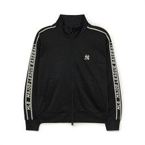 베이직 애슬레저 져지 스텐드넥 집업 NY Black