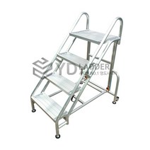 영도 접는형 이동식 밴딩계단 4단 후면바퀴 YDSCS-04