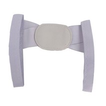 척추측만증 거북목교정기 라운드숄더 어깨교정밴드 바른자세, White L