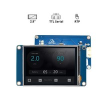 Nextion-강화 HMI 인텔리전트 스마트 USART 시리얼 터치 TFT LCD 모듈 디스플레이 패널 키트 라즈베리 파, 한개옵션1, 01 NX3224T028