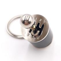 귀여운 기어봉 열쇠고리 키링 자동차악세사리 차키 키지갑 수동6단 수동미션키링, 1개