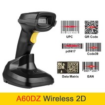 바코드 무선 스캐너 블루투스 QR 코드 2D 리더 베이스 포함, 4.A60DZ 2D With Base