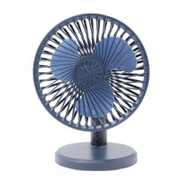 무지 베이직 탁상용 소형 스탠드팬 3단 바람 무선 전기코드/USB충전 겸용 저소음 더위대비 여름핫 선물용 원룸/고시원/독서실 데스크용 선풍기, 색상2번-탁상형 소형 선풍기(네이비)