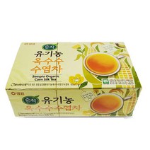 [유니여니] 샘표 순작 유기농 옥수수 수염차 (80T) 유기농 옥수수 차, 1개