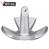 Attwood 9948-1 리버 앵커 6.8kg(15파운드) 실버 425241, 18-lbs, Silver