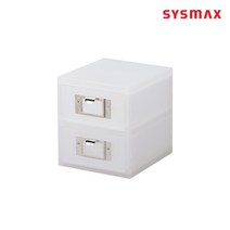 시스맥스 미니 아이박스 소품함 정리함 수납함 2단, 단품