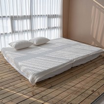 규아르 80수 순면 패밀리침대패드, 아이보리