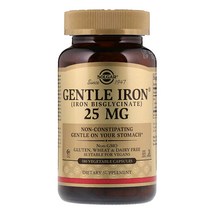 솔가 젠틀 아이언 180정 (베지캡슐) Solgar Gentle Iron 25mg 180Vcaps, 1개