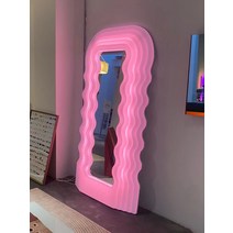 물결전신거울 아트 미러 의류매장 거울 모던 심플, 다채로운모델  180cmx90cmㅣ음악재생가능
