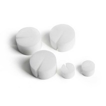수경재배 원형스펀지 새싹 수경 포트 모종 원형 무 토양 재배, 50mm 원형식수스펀지(100화이트)