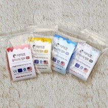 [토단] 이야코 칼라 플라스틱 점토 60g, 흰색