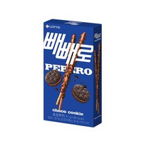 롯데 어린이집 탕비실 빠삭 빼빼로 초코쿠키 37g 3개 빼빼로데이 발렌타인 사무실과자 1, 22개