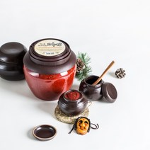 국내산 자연 발효 수제 콩 재래식 전통 항아골 된장 고추장 세트 500g+500g, 500g, 2개