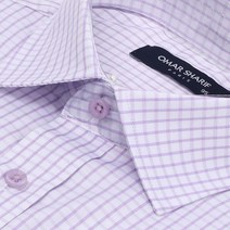 스타일도사 남성긴팔셔츠 남자와이셔츠 일자핏 95부터 115 120 빅사이즈 정장 도트 체크셔츠 연한 스트라이프 오마샤리프