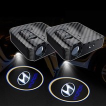 2세대 레이져 센서형 도어로고라이트 도어빔 자동차 익스테리어 무드등, 1세트(본체2개)_135 마세라티