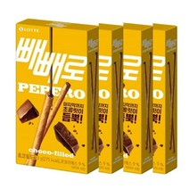 롯데 초코필드 빼빼로 53g 4개 빼빼로데이 탕비실 어린이집 수능 사무실간식 주전부리 하트, 14개