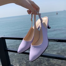 고퀄 국내 자체제작 스틸레토 스키니 슬링백 커쥬 수제화 CauseU