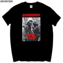 NAS 시놀로지나스 구축 서버Nas queensbridge t 셔츠 여름 남성 뜨거운 판매 o 목 100% 코 튼 남자 팬 탑, 01 Black_04 L