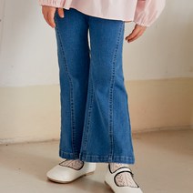 [꼼마제이] 슬림 부컷 데님팬츠