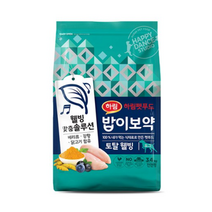 밥이보약 전연령 토탈 웰빙 강아지 건식 사료, 5개